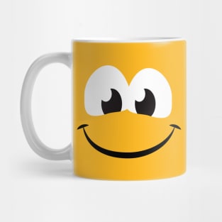 Cute Toon Eyes Smiley Face Mug